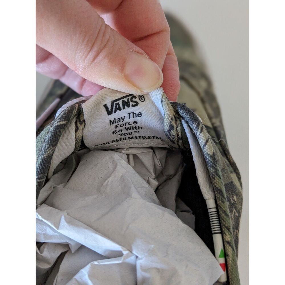 VANS Classic Star Wars Boba Fett Camo Shoes Men's 8 Women's 10.5 - Picture 7 of 8